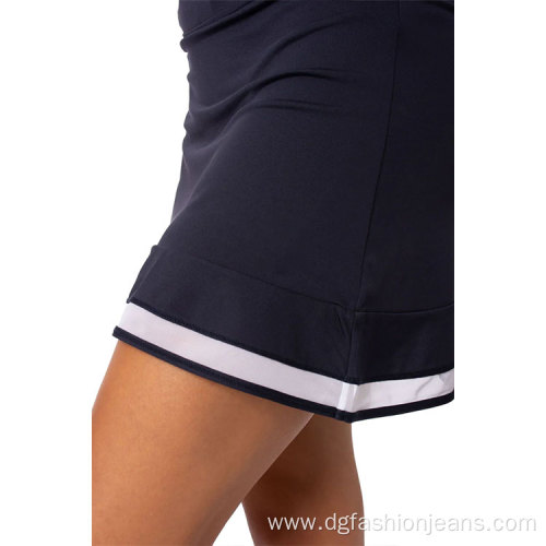 Knitted Golf High Waist Short Skirt for Women